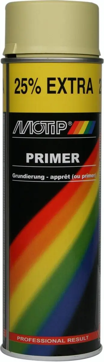Motip Primer 400ml - Beige/Geel - afbeelding 4 van 6
