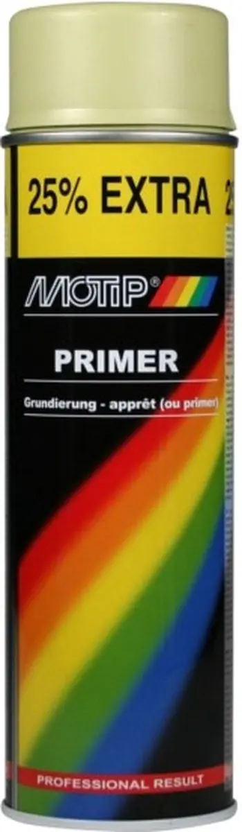 Motip Primer 400ml - Beige/Geel - afbeelding 3 van 6