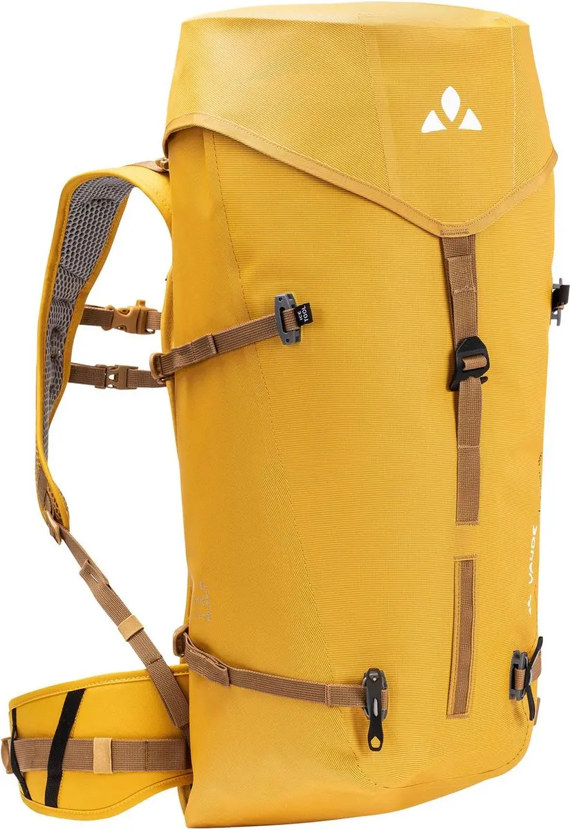 VAUDE Rupal Proof 28 Rugzak - 28L - Burnt Yellow - afbeelding 6 van 6