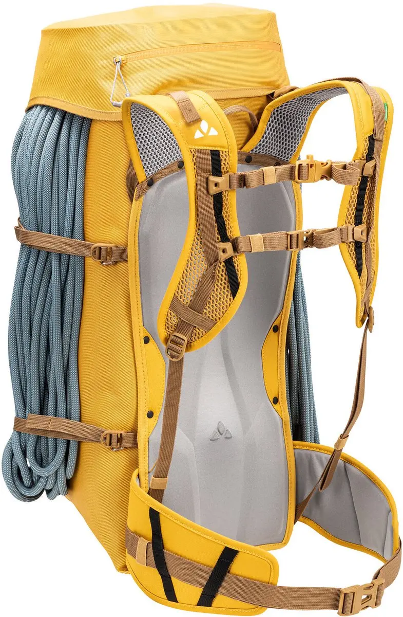 VAUDE Rupal Proof 28 Rugzak - 28L - Burnt Yellow - afbeelding 2 van 6