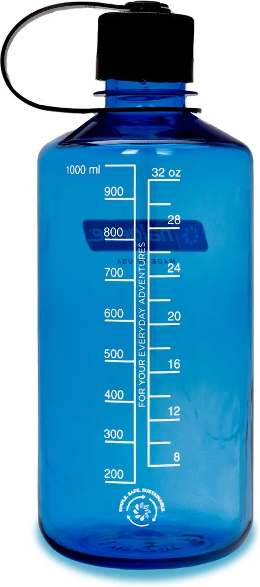 Nalgene Narrow Mouth Sustain 1L - Slate - afbeelding 2 van 3
