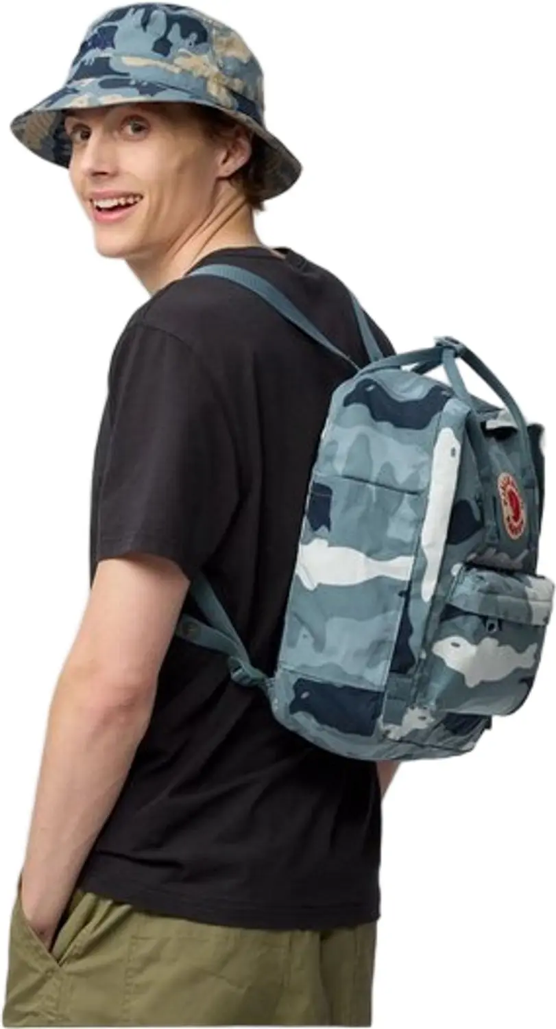 Fjällräven Kånken Graphics Nimbus Blue - Hidden Animals Rugzak 16L - afbeelding 6 van 6