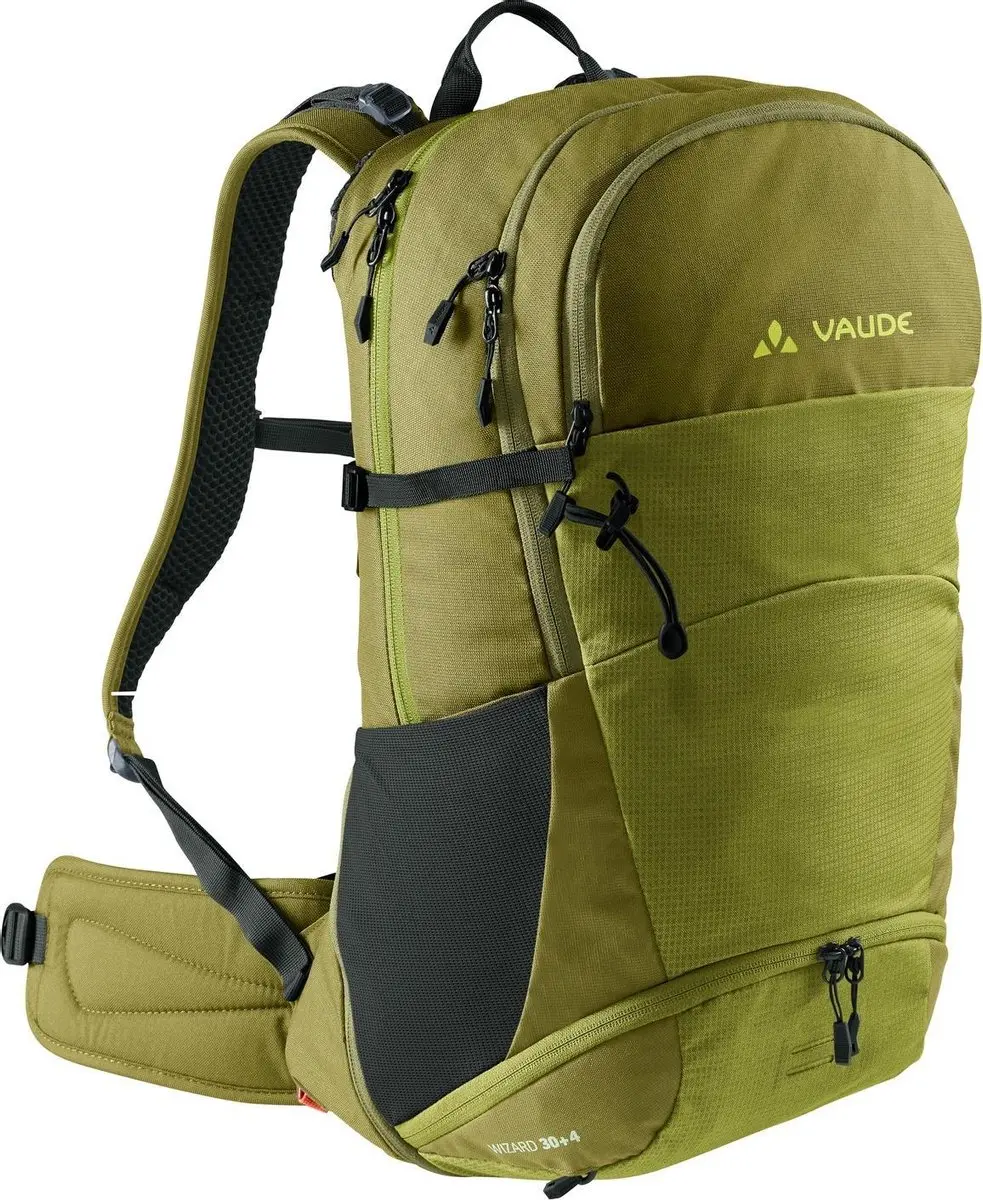VAUDE / Wizard 30+4 / Backpack / / Unisex / avocado / / >70% Recycled materiaal