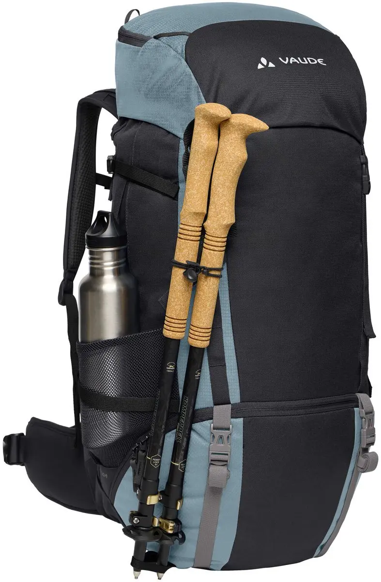 Vaude Hidalgo 42+8 Rugzak - 42L - Zwart - afbeelding 2 van 6