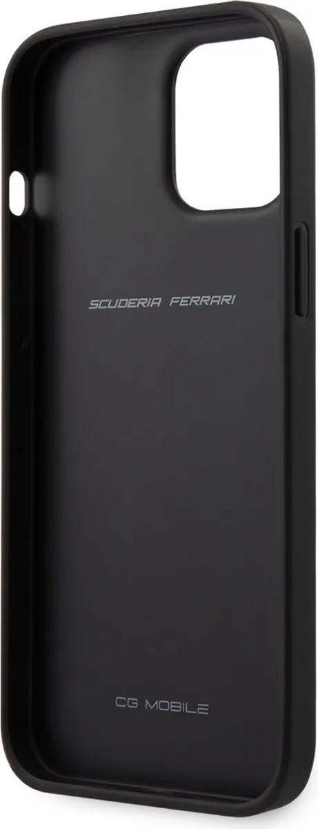 Ferrari Carbon Stripes Hoesje iPhone 12 Pro Max - S203-4 - afbeelding 5 van 6