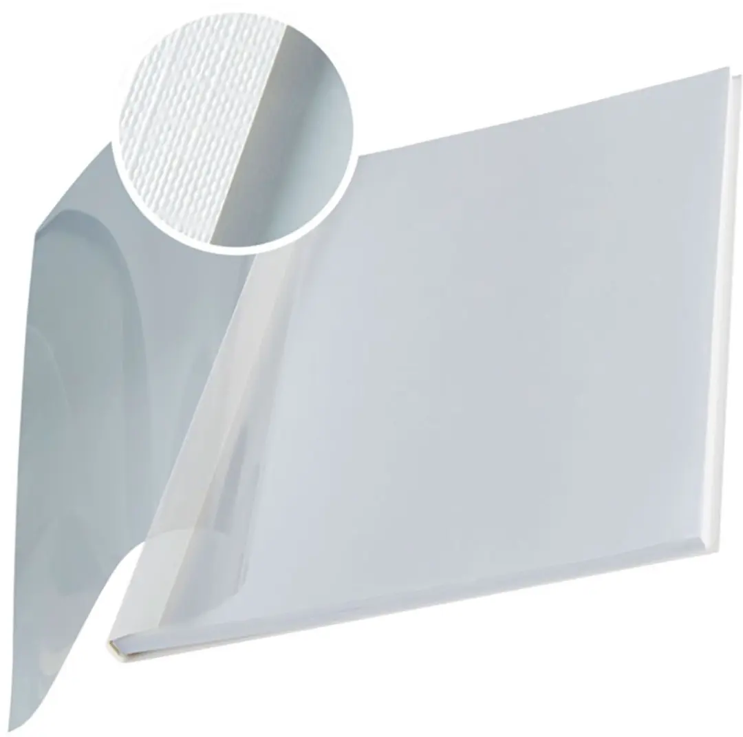Leitz Flexibele Deksel Din A4 7 Mm 10 Eenheden Wit