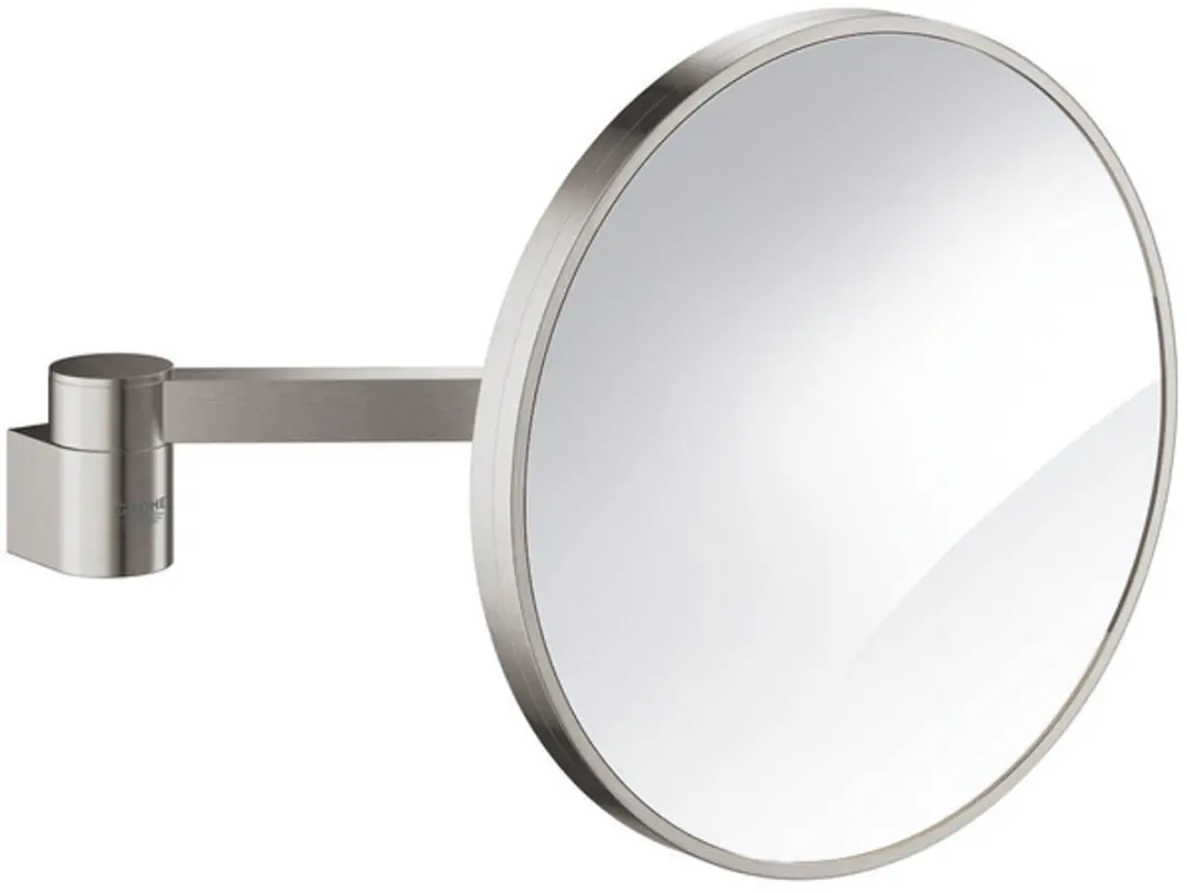 GROHE Selection Make-Up Spiegel - Supersteel (RVS look)
