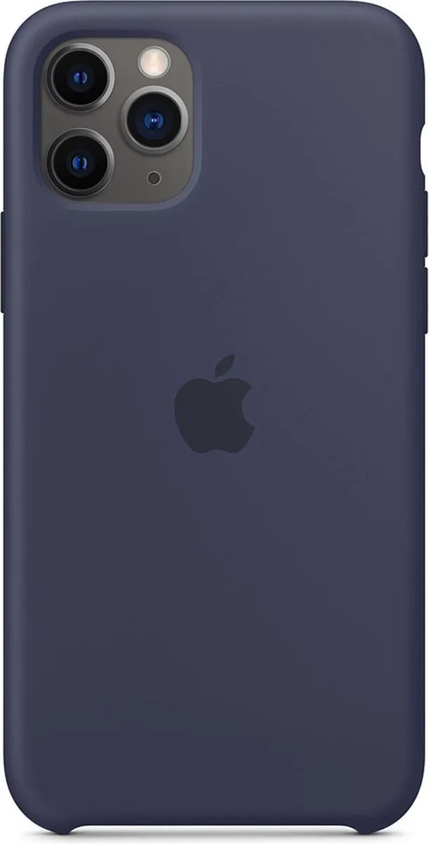Apple Siliconen Hoesje iPhone 11 Pro Middernachtblauw MWYJ2ZM/A - afbeelding 6 van 6