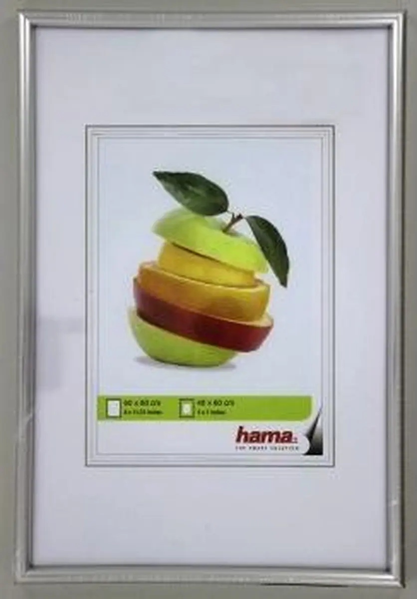 Hama Sevilla Fotolijst 60x80cm - Mat Zilver - afbeelding 6 van 6