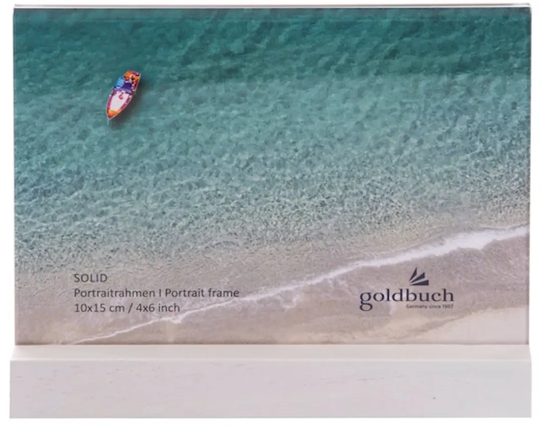 Goldbuch - Fotolijst Solid - Wit - 10x15 cm