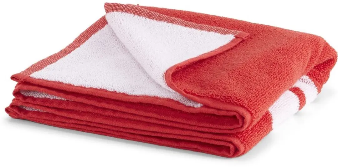 Puma TEAM Towel Small Handdoek 50x100cm - Rood - afbeelding 5 van 5