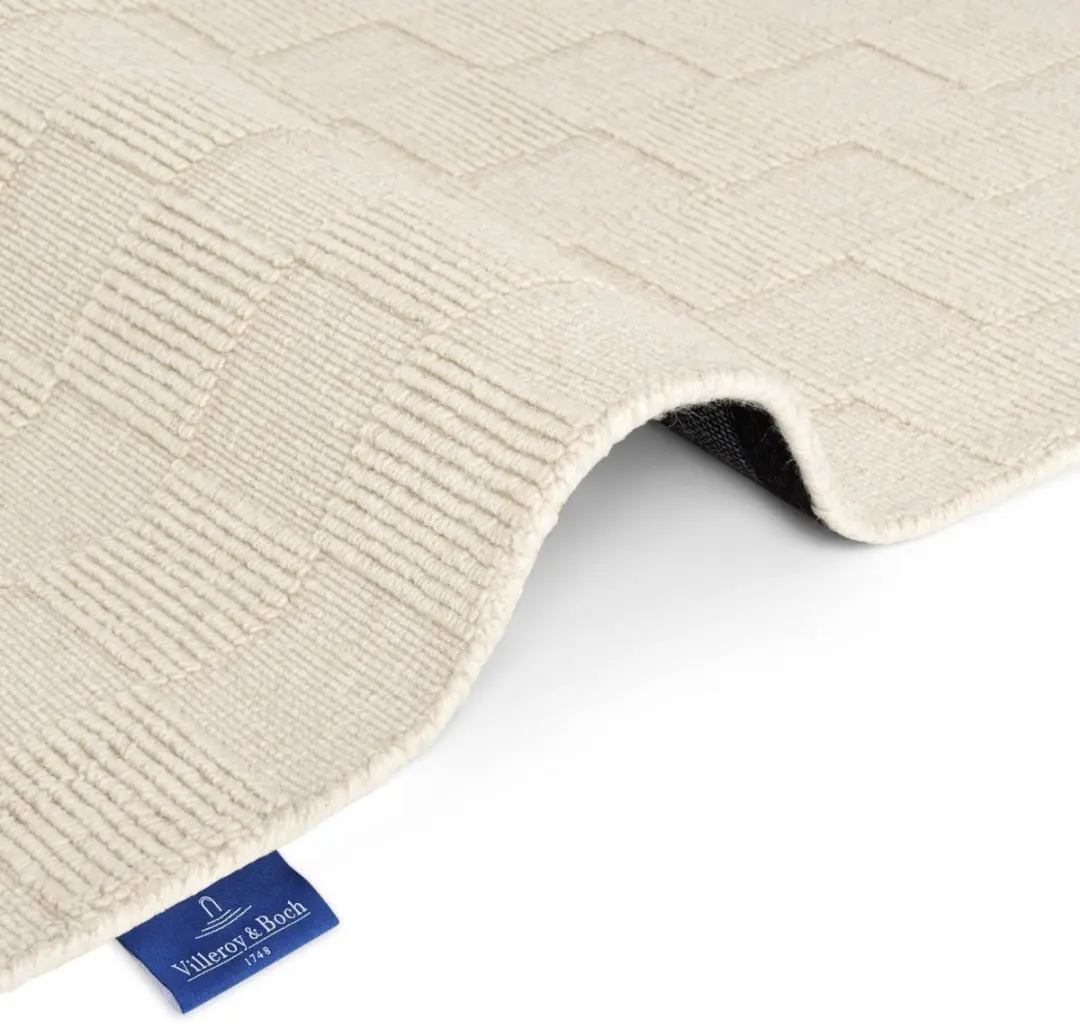 Villeroy & Boch 1766 Scala Wollen Vloerkleed 120x170cm Wit - afbeelding 4 van 6
