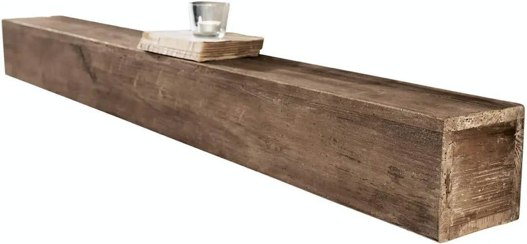 Loberon Wandplank Visayas - Bruin - afbeelding 2 van 6