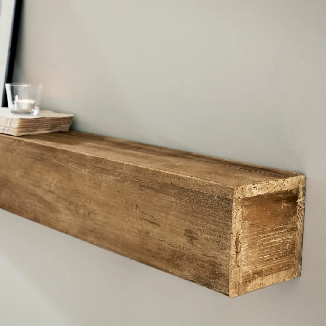 Loberon Wandplank Visayas - Bruin - afbeelding 6 van 6