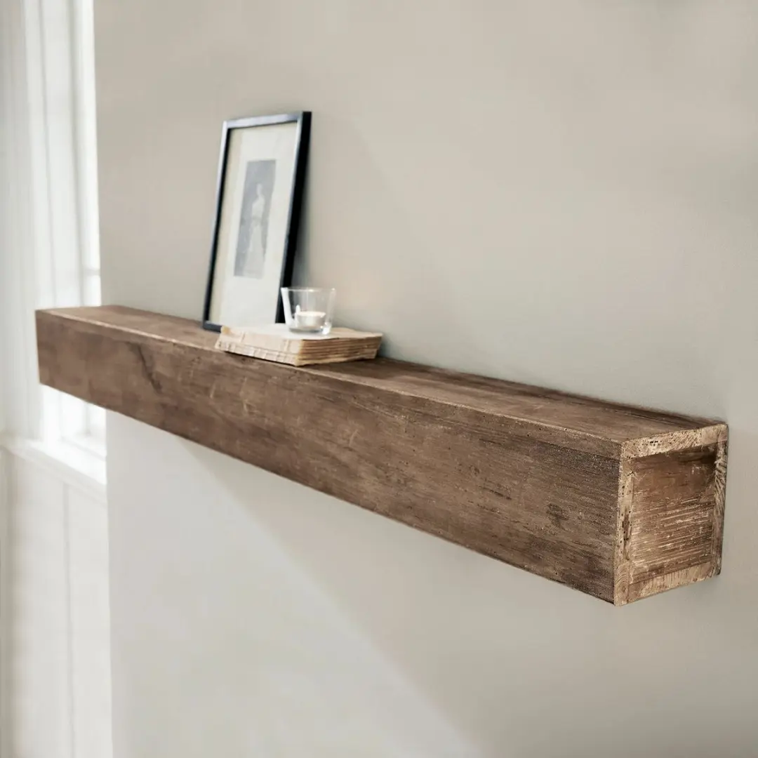 Loberon Wandplank Visayas - Bruin - afbeelding 4 van 6