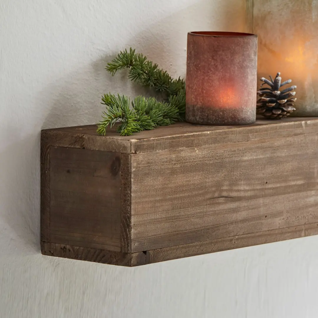 Loberon Wandplank Visayas - Bruin - afbeelding 5 van 6