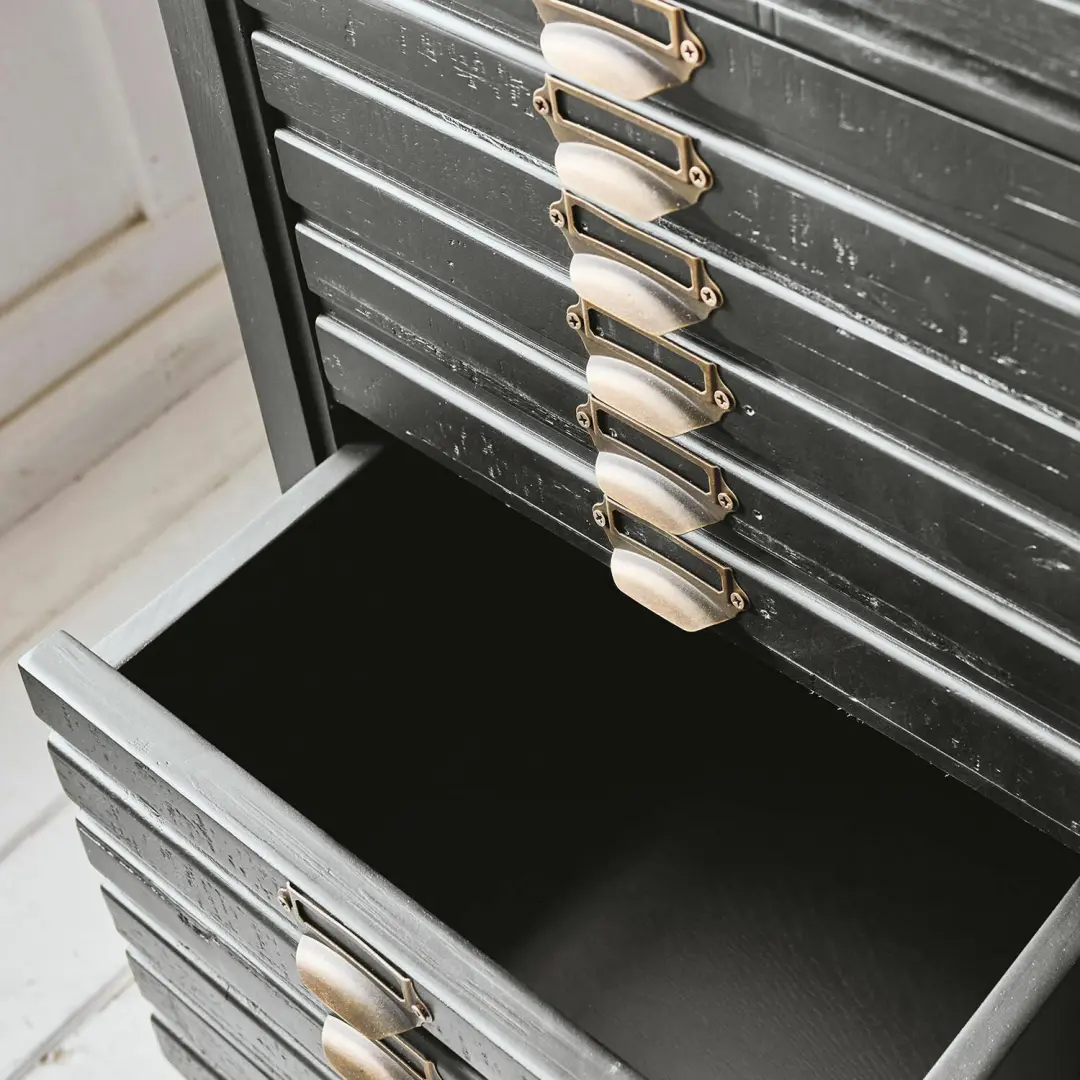 Loberon Brevilliers Bureau - Antiekzwart - afbeelding 6 van 6