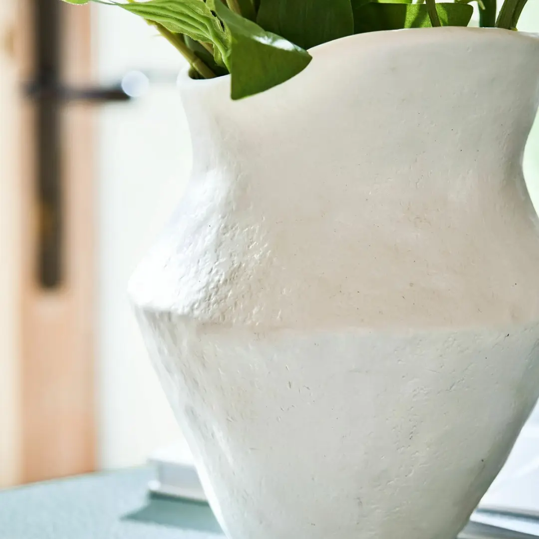 Loberon Cantresse Vaas - Crème - afbeelding 5 van 6