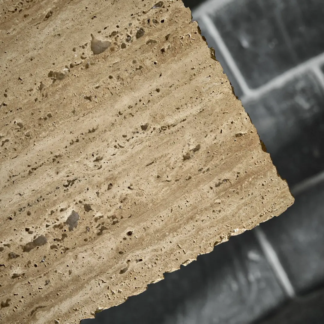 Loberon Gainsbury Bijzettafel - beige - afbeelding 5 van 5