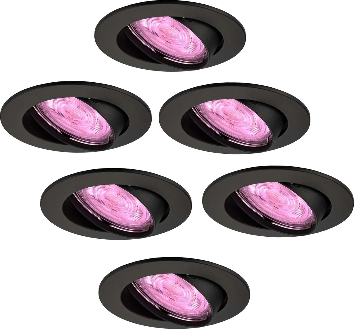 Ledvion 6X Smart LED Inbouwspot Amsterdam