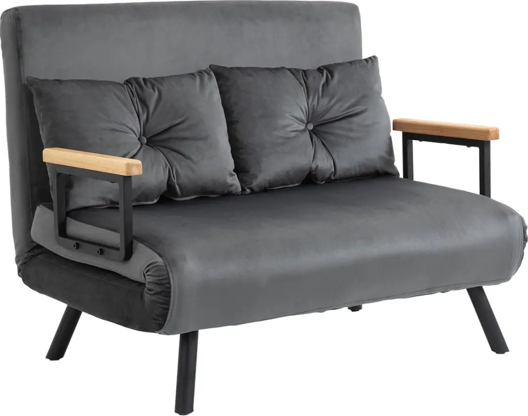 HOMCOM Schlafsofa mit Sitzkissen 839-835V00