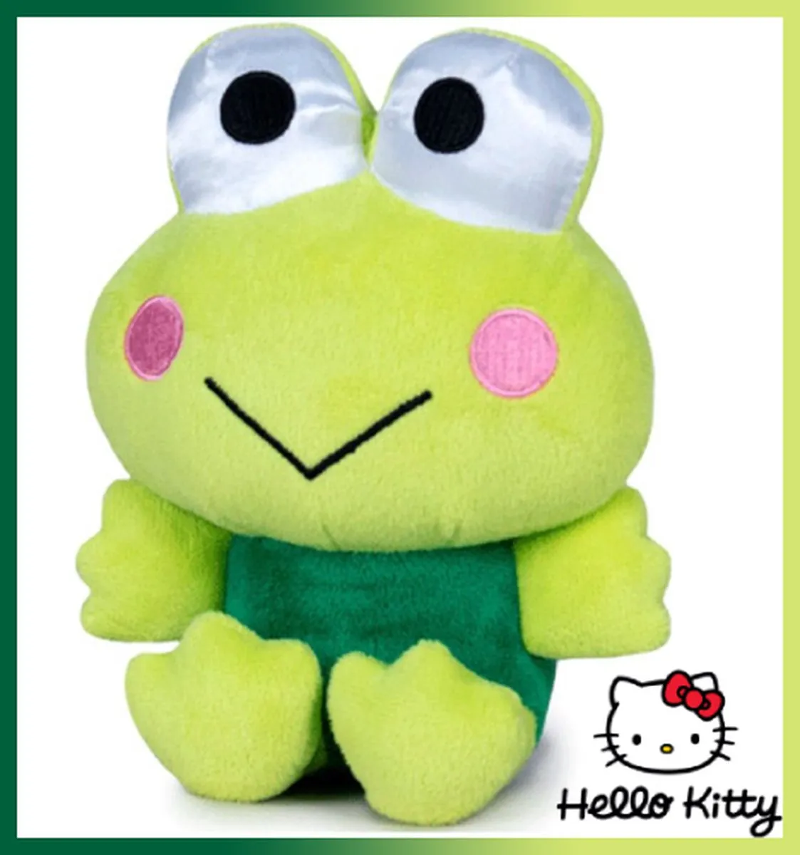 Hello Kitty Keroppi Pluche Knuffel 27cm