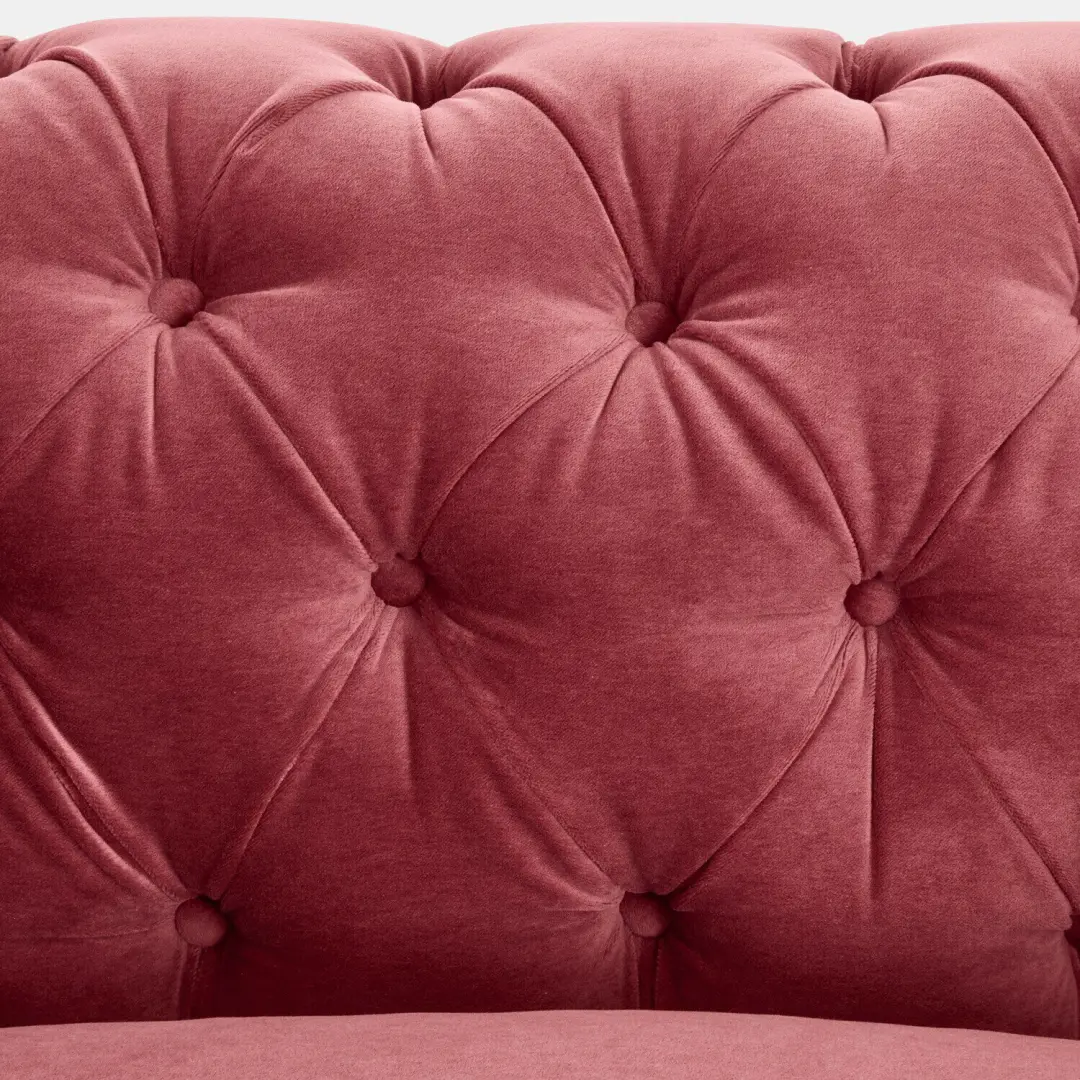 Loberon Bank Clères - 4 Zitplekken Roze - afbeelding 5 van 6