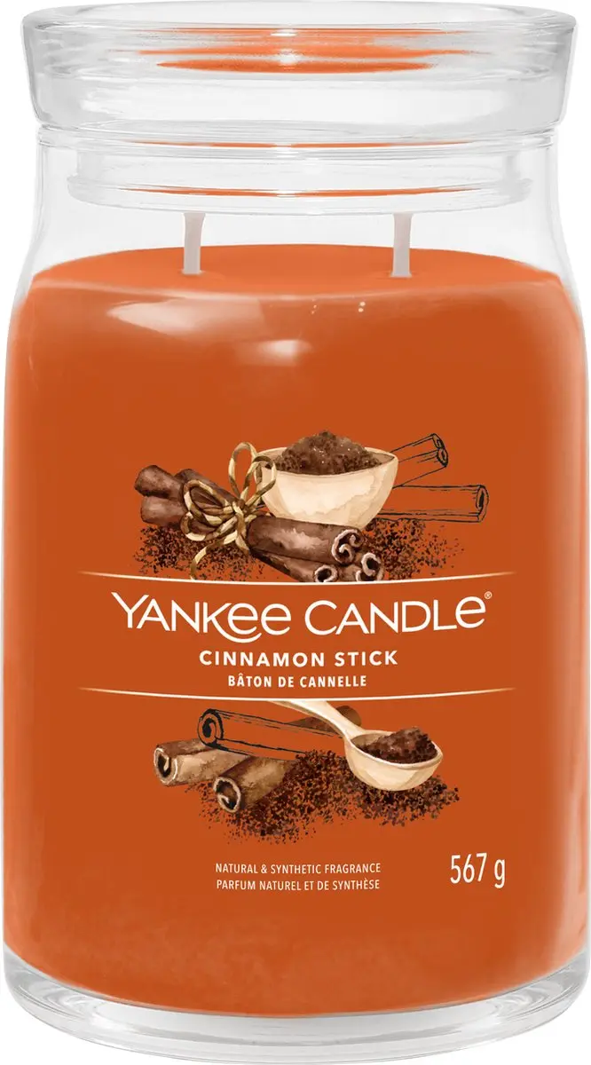 Yankee Candle Cinnamon Stick Signature Large Jar - afbeelding 2 van 4