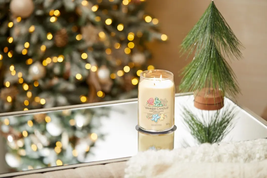 Yankee Candle Christmas Cookie Geurkaars - 567g - afbeelding 4 van 6