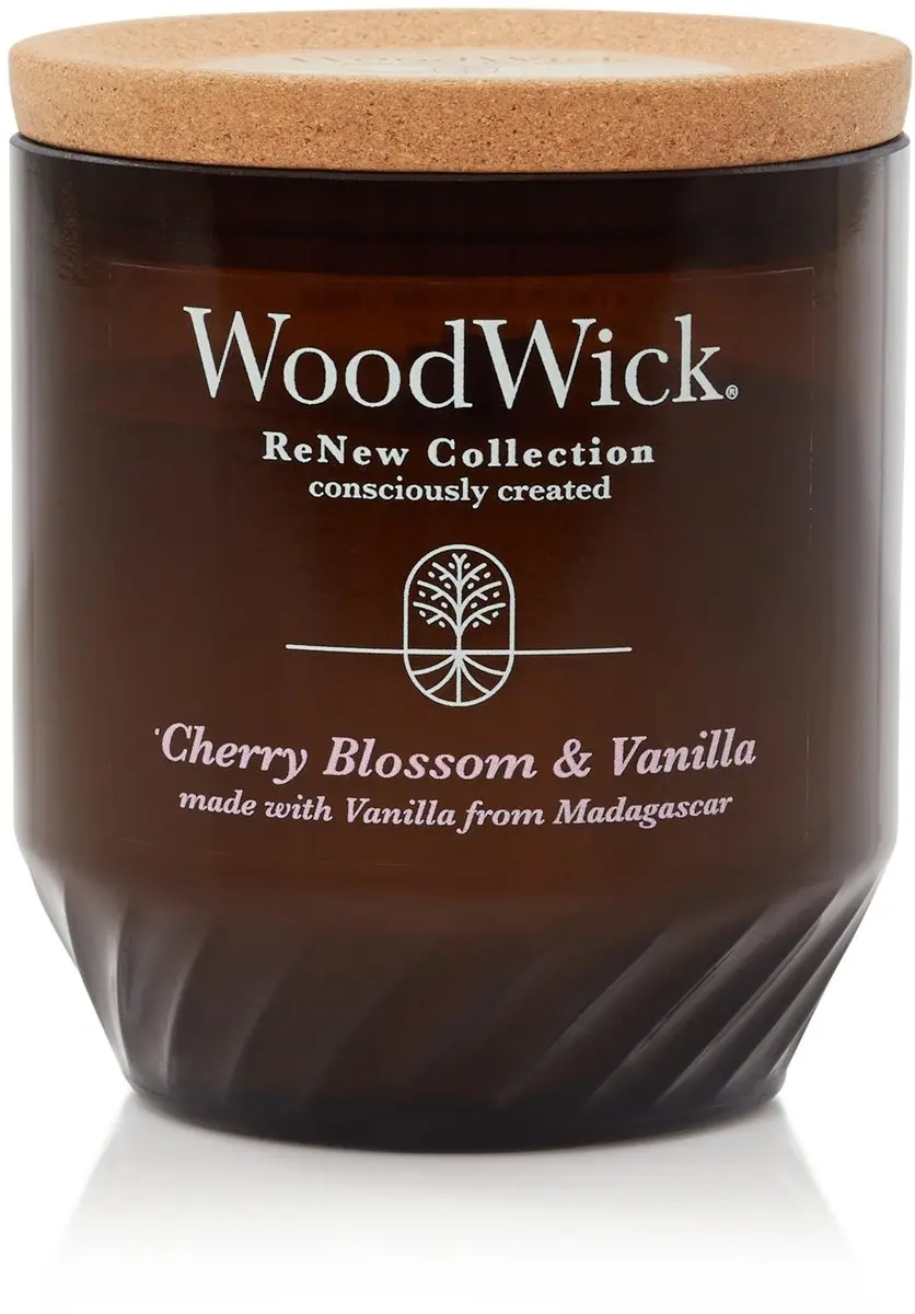 WoodWick ReNew Cherry Blossom & Vanilla Geurkaars