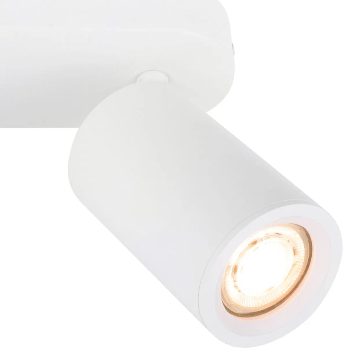 LEDVION LED Plafondspot 2x3W 2700K GU10 - Wit