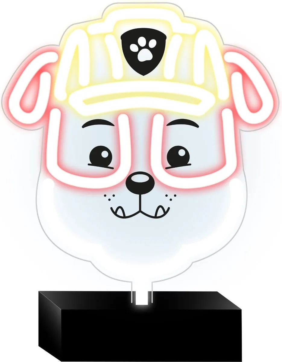 Nickelodeon Paw Patrol Rubble LED Tafellamp