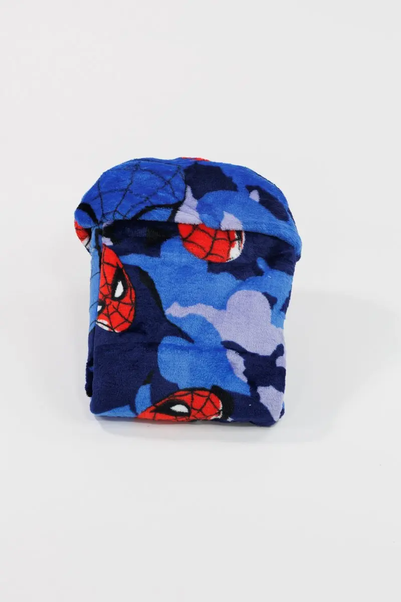 Spider-Man Fleece Plaid met Capuchon 120x150cm - afbeelding 3 van 6