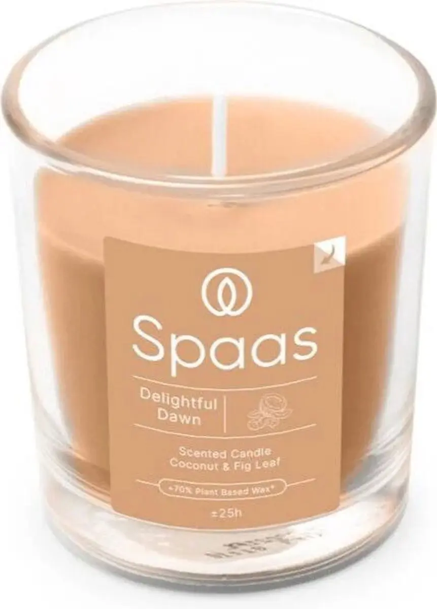 Spaas Geurglas Delightful Dawn 25u Ø7cm