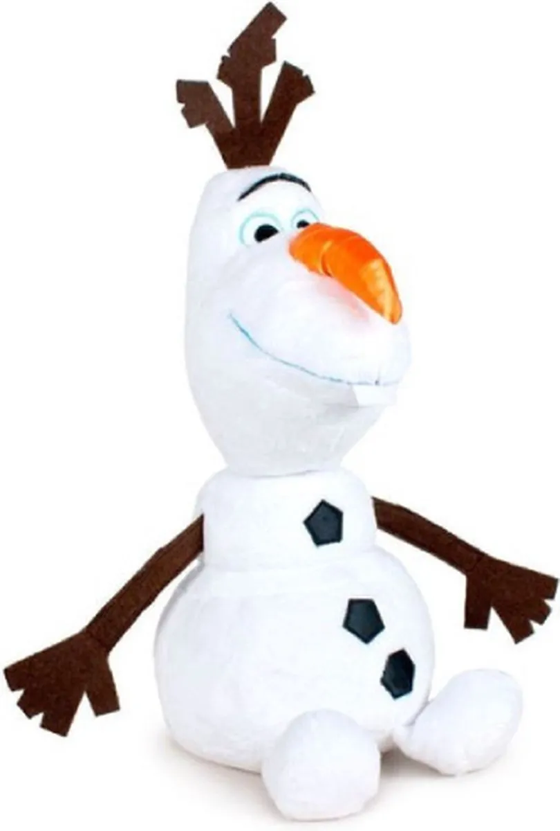 Disney Frozen Olaf Pluche Knuffel 35cm - Fleece Deken 100x120cm