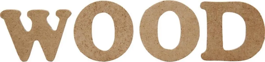 Creativ Company Letters & Cijfers MDF - 288 Stuks - afbeelding 4 van 4