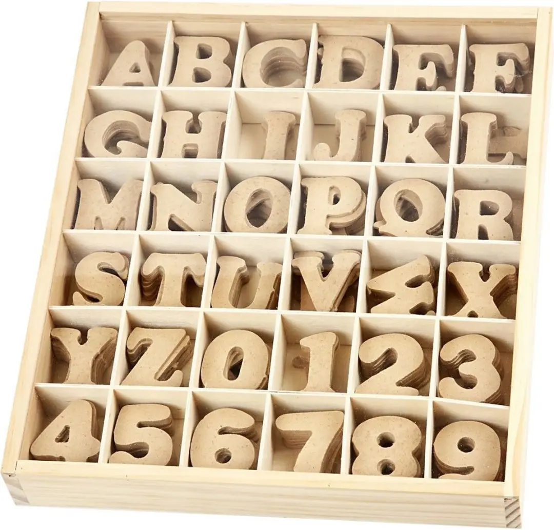 Creativ Company Letters & Cijfers MDF
