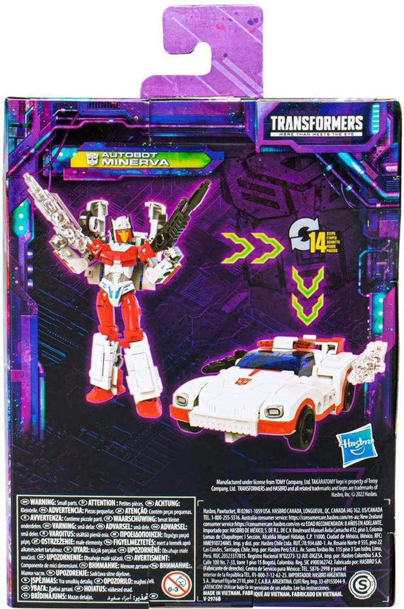 Transformers Generations Legacy Deluxe Minerva F7200 Actiefiguur - 14 cm - Multicolours