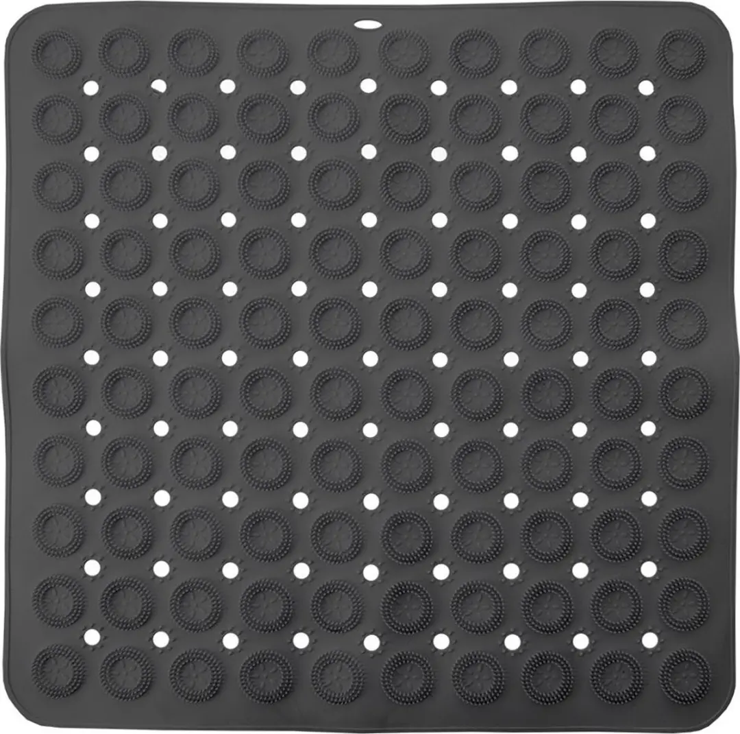 Antislip Douchemat Grijs 54x54 cm
