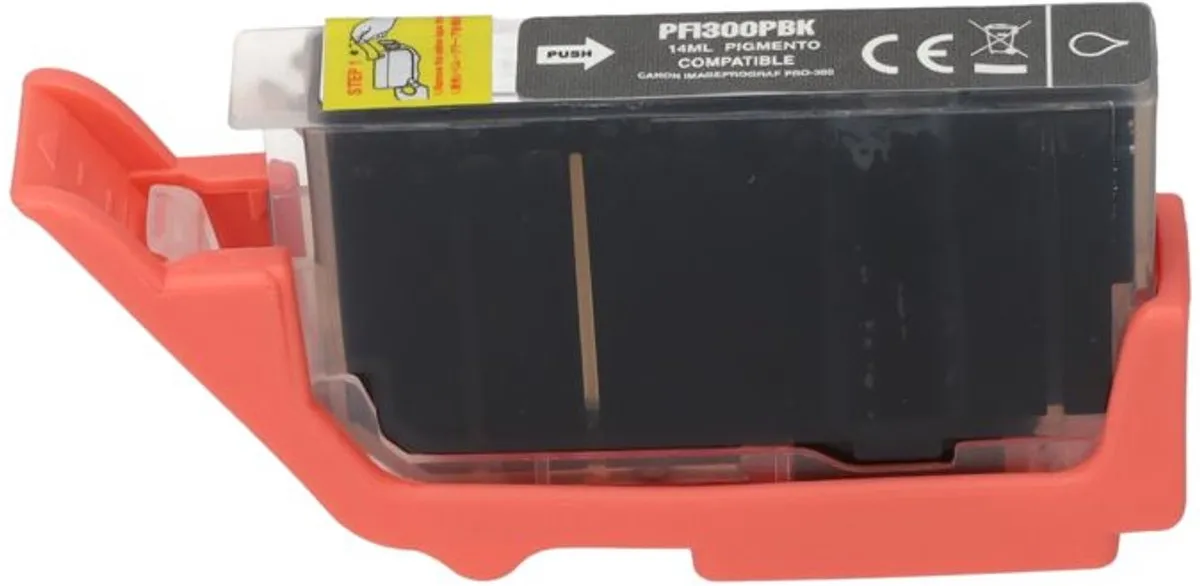 PrintAbout PFI-300PBK Inktcartridge Foto-zwart - 14ml - Canon