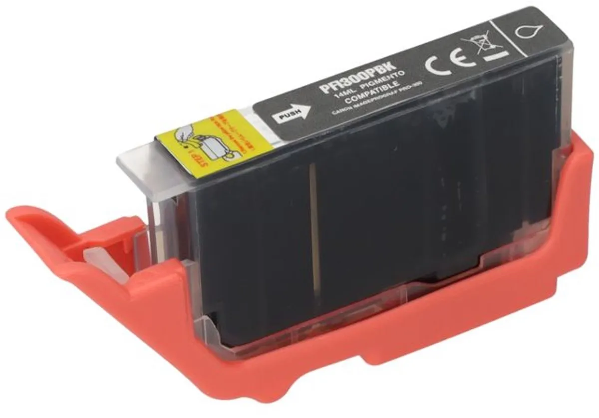 PrintAbout PFI-300PBK Inktcartridge Foto-zwart - 14ml - Canon