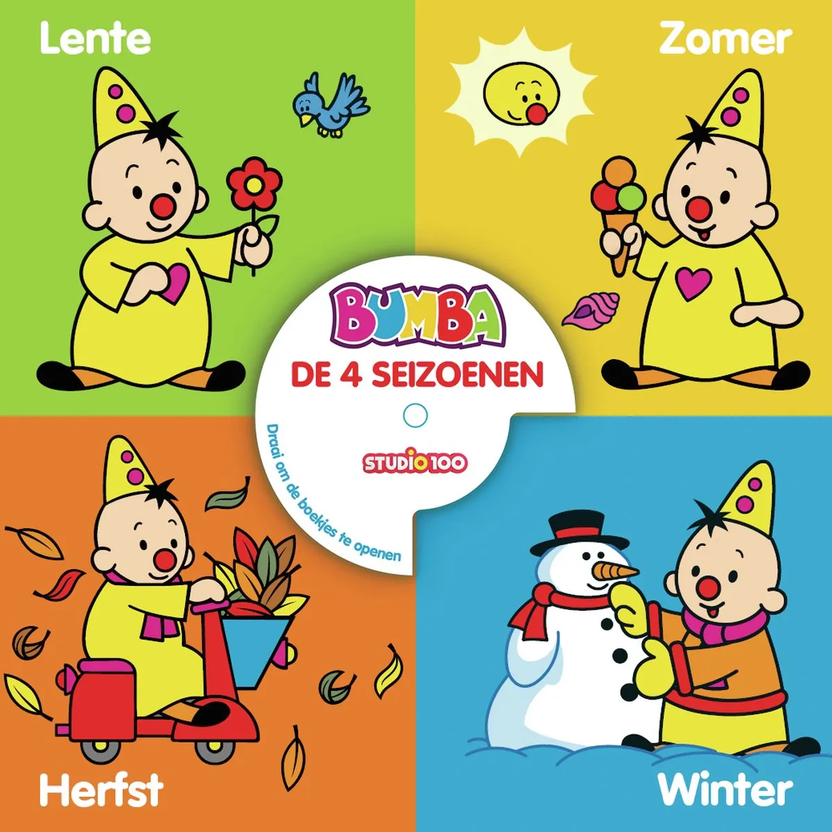 Studio 100 Bumba De 4 Seizoenen Kartonboek - Multicolor