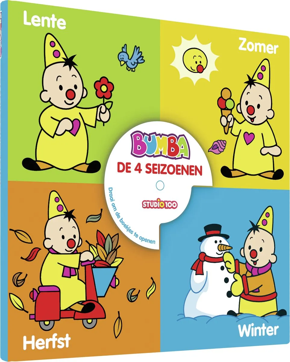 Studio 100 Bumba De 4 Seizoenen Kartonboek
