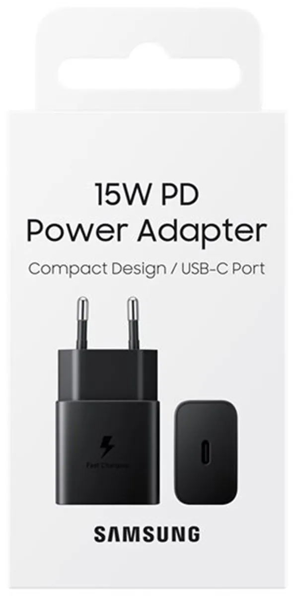 Samsung EP-T1510NBEGEU USB-C Adapter 15W - Zwart