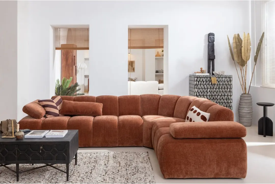 WOOOD Joslin Vloerkleed Wol - 170x240cm Naturel - afbeelding 5 van 6
