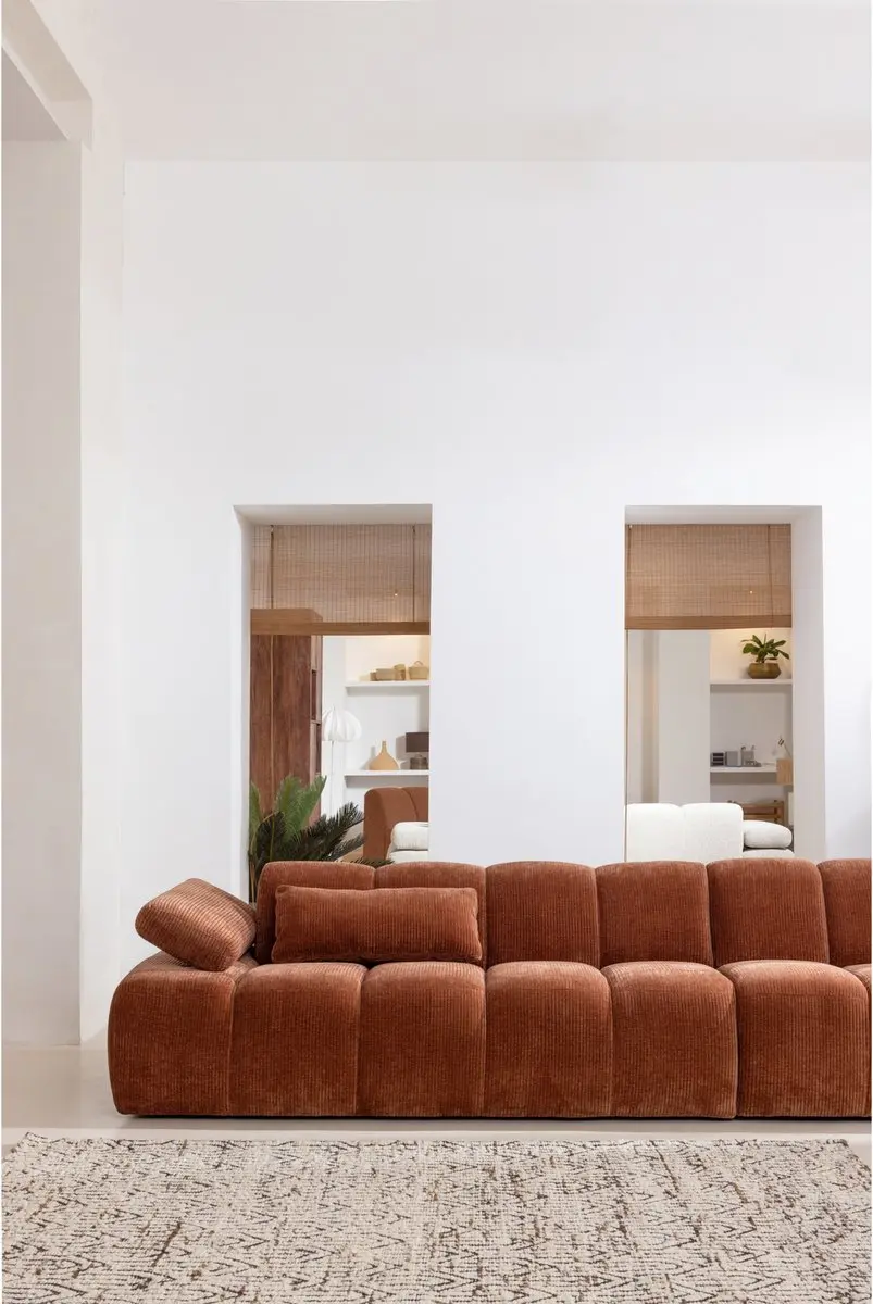 WOOOD Joslin Vloerkleed Wol - 170x240cm Naturel - afbeelding 3 van 6