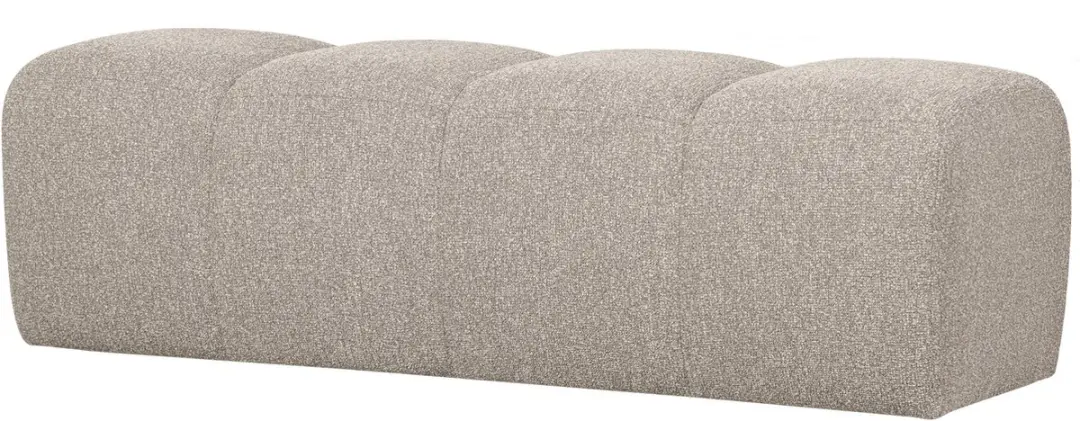 WOOOD Mojo Eetbankje 164cm - Beige Melange