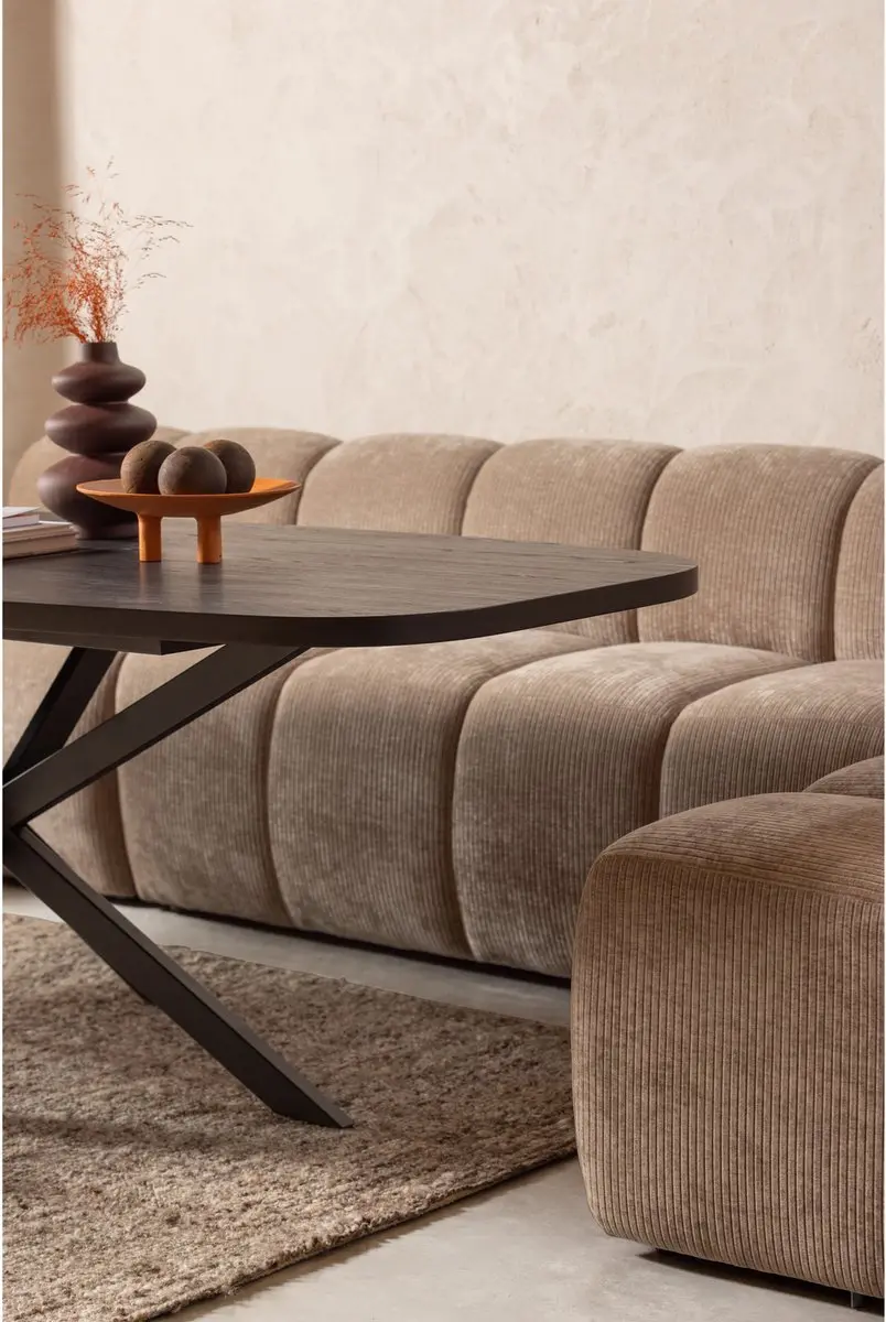 WOOOD Arros Eettafel Uitschuifbaar 180/220cm Zwart - afbeelding 3 van 6
