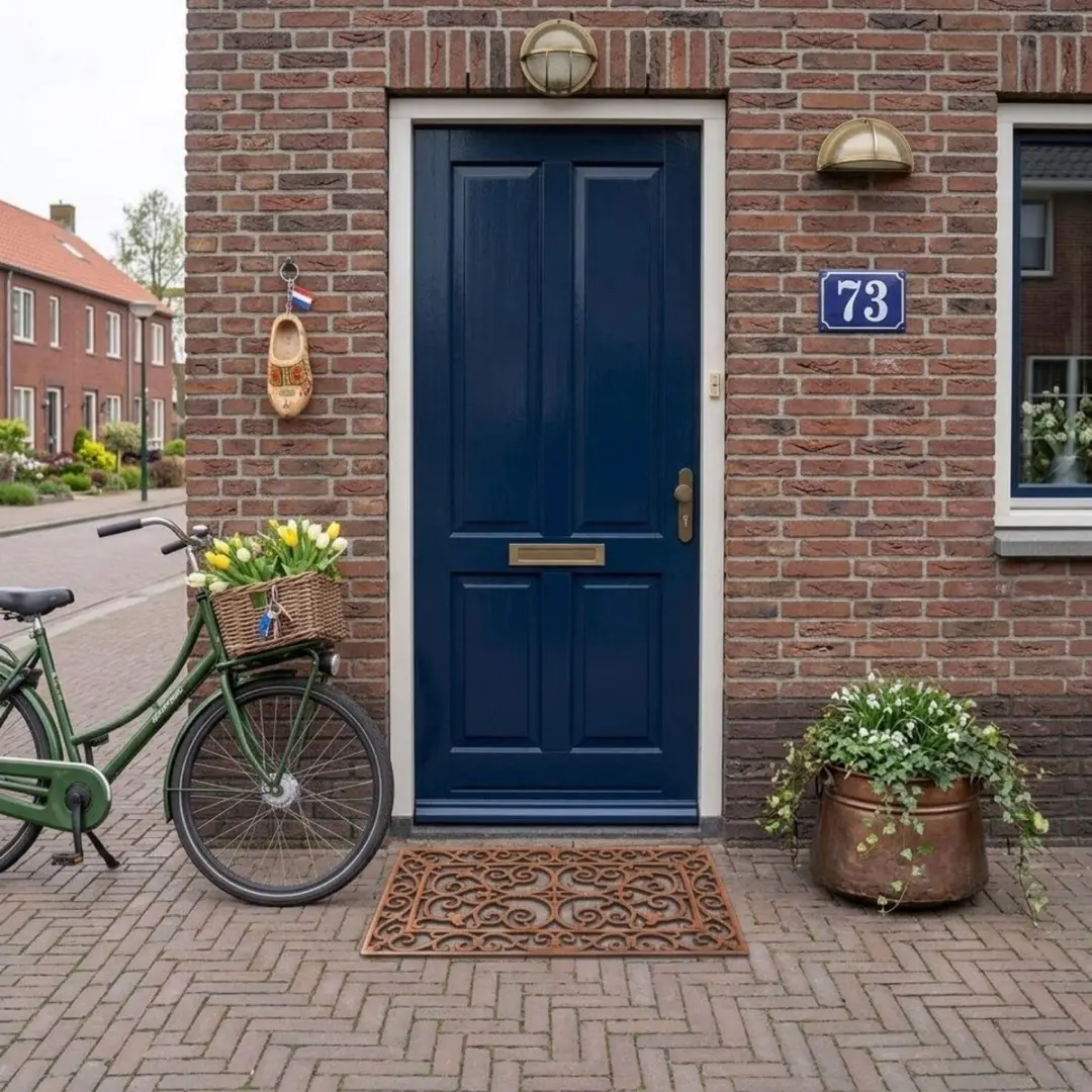 Esschert Design Deurmat Gietijzer Victoriaans 60x34cm - afbeelding 6 van 6