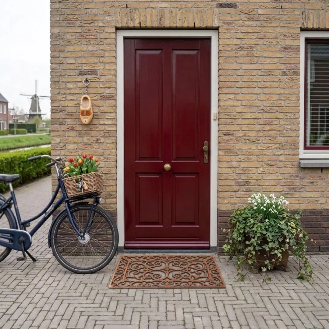 Esschert Design Deurmat Gietijzer Victoriaans 60x34cm - afbeelding 3 van 6
